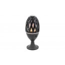 Rabalux 8946 LED kert ​lámpa Flamenco 1x5W | 6lm | 1500-1900K | IP65 - USB, kapcsoló a házon, fekete