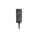 Rabalux 8949 LED kert ​napelemes lámpa Mora 1x0,16W | 2,4lm | 3000K | IP23 - fekete