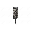 Rabalux 8949 LED kert ​napelemes lámpa Mora 1x0,16W | 2,4lm | 3000K | IP23 - fekete