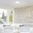 Rabalux 98001489 LED süllyesztett mennyezeti lámpa Sonnet 1x18W|4000K
