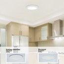 Rabalux 98001490 LED süllyesztett mennyezeti lámpa Sonnet 1x30W|4000K