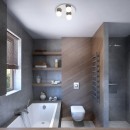 Rabalux 98002113 LED mennyezeti lámpa fürdőszobába Becca 3x28W|G9|IP44