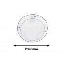 Rabalux 98008555 LED kültéri mennyezeti lámpa mozgásérzékelővel Lentil 1x12w|4000K|IP54