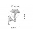 Rabalux Miami 8676 fali lámpa E27 IP44