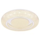 Globo 483111-24 LED mennyezeti lámpa Rada 1x24W | 1800lm | 3000-6000K - csillogó hatás, szabályozható, fehér, opál