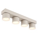 Globo 56961-4S LED mennyezeti spotlámpa RAE  | 6W integrált LED forrás | 480lm | 3000K