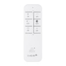 Globo 41745-60 LED mennyezeti lámpa Rainer 1x60W | 2600lm | 3000-6000K - memória funkció, éjszakai üzemmód, szabályozható, távirányítás, fautánzat, fehér