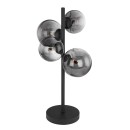 Globo 56133-4T LED asztali lámpa 4x3W | 320lm | G9 | 3000K - fekete, füstüveg