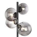 Globo 56133-4T LED asztali lámpa 4x3W | 320lm | G9 | 3000K - fekete, füstüveg