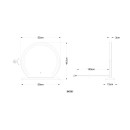 Globo RIVAS 84038 LED asztali lámpa | 10W LED | 532lm