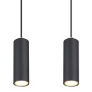 Globo 57911-4HB függőlámpa Robby 4x35W | GU10 - fekete