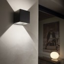 Ideal Lux 149738 LED kültéri fali lámpa Rubik 1x6W|IP44 - antracit