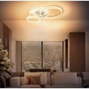 Globo 67260-72SA LED mennyezetre szerelhető lámpa RUBIO  | 72W integrált LED forrás | 3720lm | 3000K