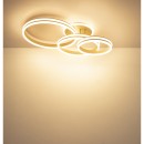 Globo 67260-72SA LED mennyezetre szerelhető lámpa RUBIO  | 72W integrált LED forrás | 3720lm | 3000K