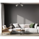 Italux SPL-3422-2-SN mennyezeti spotlámpa Riado | 2x40W E14