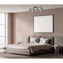 Italux SPL-65342-4-BK-SG mennyezeti spotlámpa Santia | 4x40W E14