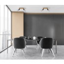 Italux SPL-67535-2-BK-WO mennyezeti spotlámpa Barel E27