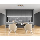 Italux SPL-67535-3-BK-WO mennyezeti spotlámpa Barel E27