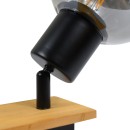 Italux SPL-67535-3-BK-WO mennyezeti spotlámpa Barel E27