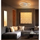 Globo 48480-30 LED mennyezetre szerelhető lámpa SANFORD  | 30W integrált LED forrás | 2248lm | 3000K