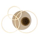 Globo 48480-40 LED mennyezetre szerelhető lámpa SANFORD  | 40W integrált LED forrás | 3112lm | 3000K