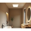 Globo 41563-18W LED mennyezeti lámpa Sapana 1x18W | 1600lm | 3000K | IP44 - switchdimmer, memória funkció, fehér, opál