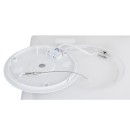 Globo 41563-18W LED mennyezeti lámpa Sapana 1x18W | 1600lm | 3000K | IP44 - switchdimmer, memória funkció, fehér, opál