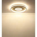 Globo 48563-40S LED mennyezetre szerelhető lámpa SHIRLEY  | 40W integrált LED forrás | 1500lm | 2700-6500K