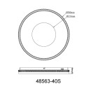 Globo 48563-40S LED mennyezetre szerelhető lámpa SHIRLEY  | 40W integrált LED forrás | 1500lm | 2700-6500K