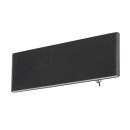 Globo 41751-8B LED fali lámpa Siegfried 1x8W | 240lm | 3000K - kapcsoló a lámpatesten, fekete