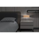 Globo 41751W-8 LED fali lámpa Siegfried 1x8W | 240lm | 3000K - kapcsoló a lámpatesten, barna