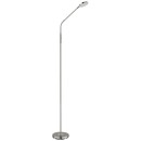 Globo 58504SN LED állólámpa SILVIO  | 6.5W integrált LED forrás | 350lm | 2700/3350/4000K | kapcsolóval