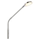 Globo 58504SN LED állólámpa SILVIO  | 6.5W integrált LED forrás | 350lm | 2700/3350/4000K | kapcsolóval
