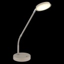 Globo 58504TSA LED asztali lámpa SILVIO | 6.5W integrált LED forrás | 350lm | 2700/3350/4000K | kapcsolóval