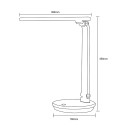 Zuma Line 003064-030038 LED asztali lámpa integrált LED forrás