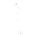 Zuma Line 003064-030045 LED állólámpa integrált LED forrás