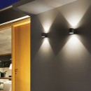 Ideal Lux 061474 kültéri fali lámpa Snif 1x40W|G9|IP54 - szürke