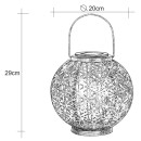Globo Solar 36741 LED napelemes lámpa 1xAA 1x0,06W | 3000K | IP44 - ezüst