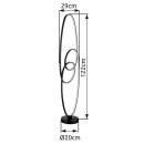 Globo 67177-36S LED állólámpa SPIRA  | 39W integrált LED forrás | 1890lm | 2700-6500K