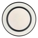 Globo 41368-24 Sully LED mennyezeti lámpa 1x24W | 800lm | 3000-6500K | RGB - szabályozható, távirányítás, szivárvány effektus, éjszakai üzemmód, memória funkció, fekete, opál