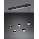 Trio SELECT  344410507  LED mennyezeti függőlámpa ORBIT  | 5x8W integrált LED forrás | 5x960lm | 2300+3000+4000K