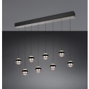 Trio SELECT  344410807  LED mennyezeti függőlámpa ORBIT  | 8x8W integrált LED forrás | 8x960lm | 2300+3000+4000K