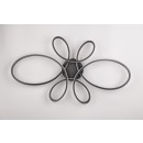 Trio T645619132 LED mennyezetre szerelhető lámpa FLY | 32W integrált LED forrás | 3900lm | 3000K