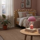 Italux TB-75839-ROSE LED asztali lámpa Cantia | 2W integrált LED forrás | 3000/6500K | kapcsolóval | rózsaszín