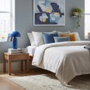 Italux TB-83647-BLU LED asztali lámpa Dorbia | 2W integrált LED forrás | 45lm | 3000/6500K | kapcsolóval | kék