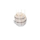 Trio Reality TR37349106 LED mennyezeti függőlámpa POMP | 38W integrált LED forrás | 5500lm | 2700-6500K