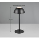 Trio Reality TR54106132 LED kültéri asztali lámpa RICARDO | 1,7W integrált LED forrás | 240lm | 3000K