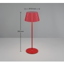 Trio Reality TR57706110 LED kültéri asztali lámpa SUAREZ | 1,5W integrált LED forrás | 200lm | 3000K