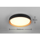 Trio Reality TR64391080 LED mennyezetre szerelhető lámpa FELIS | 24W integrált LED forrás | 2500lm | 2700-6500K