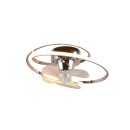 Trio Reality TR67252106 LED ventilátor világítással UMEA  | 38W integrált LED forrás | 4400lm | 2700-6500K